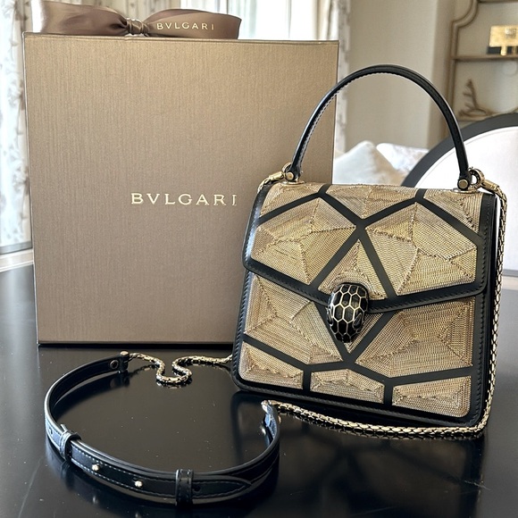 *RARE* Bulgari Serpenti Forever Crossbody Bag - Picture 2 of 14